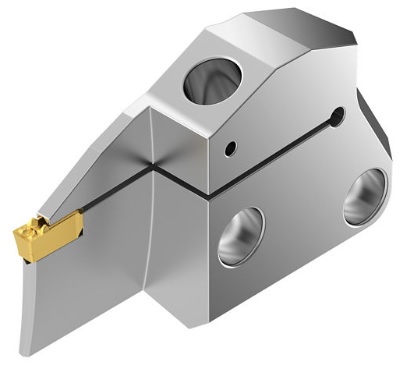 Herramienta de ranurado y tronzado de una cara