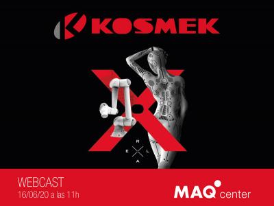 MAQcenter y Kosmek organizan un 'WebCast' el 16 de junio