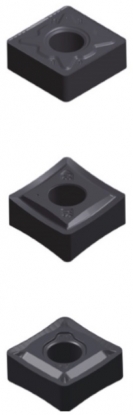 Geometrías de plaquitas de ranurado para superaleaciones