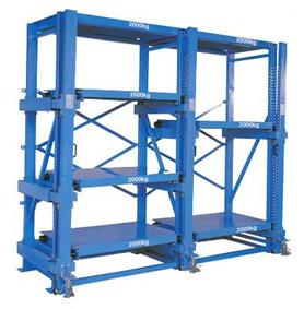 Estanterías portamoldes modulables con capacidad de hasta 3.000 kg por estante