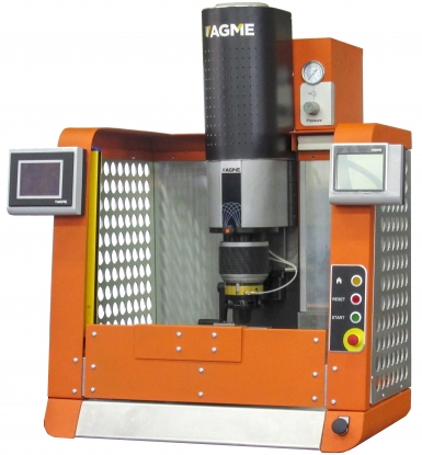 AGME diseña y fabrica máquinas especiales de remachado automático con barreras fotoeléctricas
