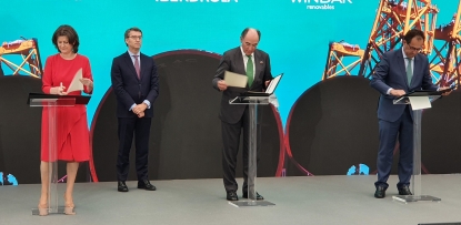 Iberdrola adjudica a Navantia-Windar el mayor contrato de eólica marina de su historia por valor de 350 millones de euros