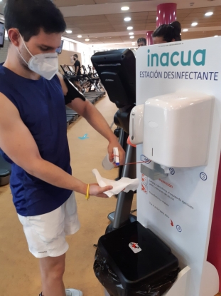 Aenor certifica los centros deportivos Inacua frente a la COVID-19