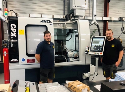 Arc Outils recibe la primera CPX Linear en Francia para el rectificado de herramientas en bruto