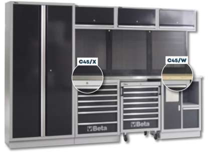 Mobiliario modular de taller