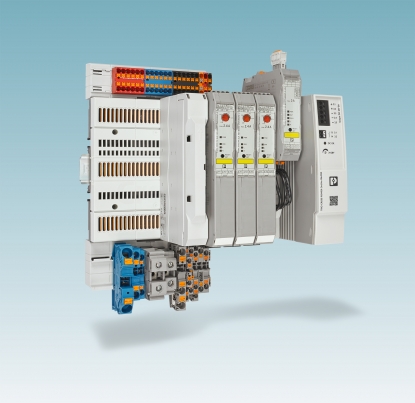 Placa de distribución de energía modular