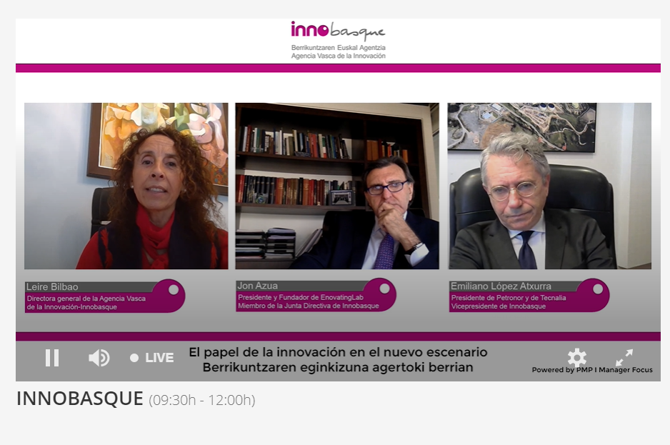 Innobasque define los retos y oportunidades de las empresas vascas para afrontar una economía en recesión