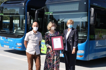 Dbus obtiene la certificación de sus protocolos frente al COVID-19 con Aenor 