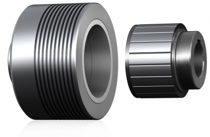 Acoplamiento magnético de histéresis con protección de sobrecarga sin desgaste