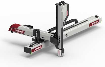 Modelo de robot revisado para la automatización de inyectoras con muchas opciones nuevas