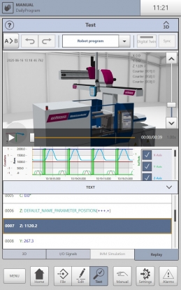 Sistema de videoasistencia para controles en robots