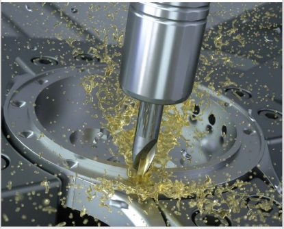 Broca de centrado para materiales difíciles de mecanizar