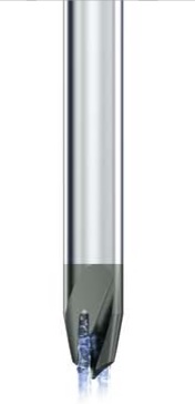 Broca de centrado con refrigeración integrada y ángulo a 120&deg;