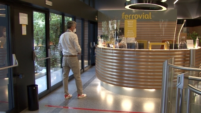 Aenor certifica los protocolos de Ferrovial frente a la COVID-19 en su sede central en Madrid