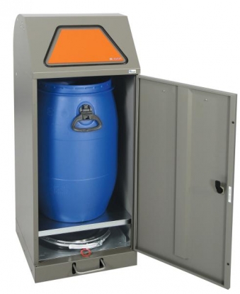 Contenedor para depositar mascarillas protectoras