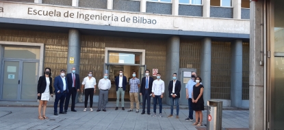 Nortegas sigue apostando por los jóvenes a través del Aula Nortegas de la Escuela de Ingeniería de Bilbao