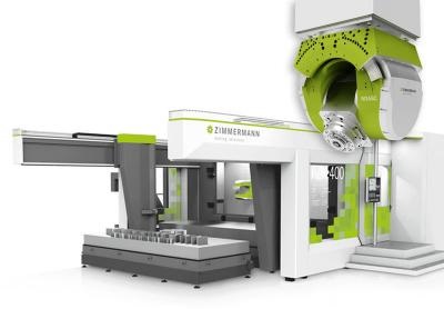 Centro de mecanizado horizontal para componentes estructurales de aeronáutica