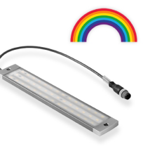 Luz multicolor para uso industrial