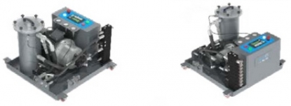 Unidad compacta de alta presión para máquinas de cabezal deslizante