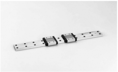 Guías lineales tipo miniatura con la misma capacidad de carga en dirección vertical y lateral