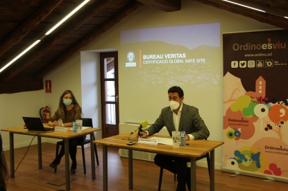 El valle de Ordino impulsa la certificación 'Global Safe Site' de Bureau Veritas entre sus establecimientos