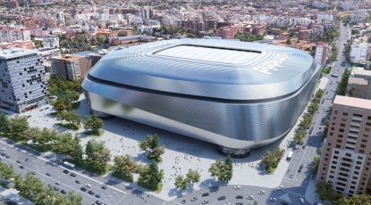 Acerinox suministrará el acero inoxidable que revestirá el nuevo estadio del Real Madrid