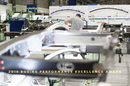 Aciturri recibe el '2019 Boeing Performance Excellence Award'
