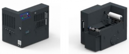 Sistema de refrigerante de alta presión para emulsión o aceite con filtro de banda de papel