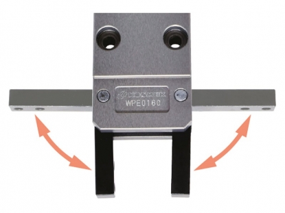 Pinza angular súper-compacta de 180º