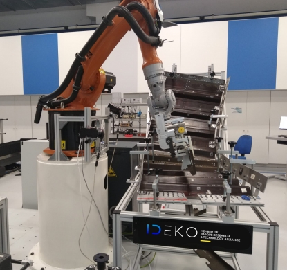 Soluciones robóticas y sistemas de visión de Ideko que responden a las necesidades de la industria