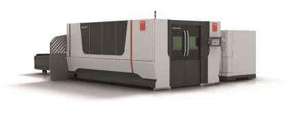 Sistema de corte con láser de fibra óptica BySmart Fiber con una potencia láser de 8 y 10 kW