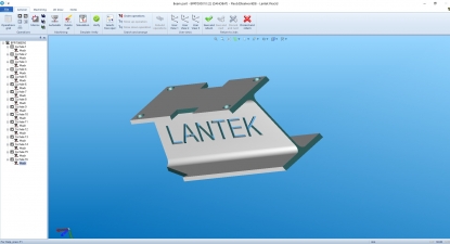 Módulo CAD/CAM para tubos y perfiles Lantek Flex3d