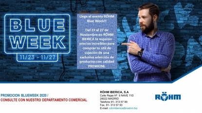 Llega el evento 'Röhm Blue Week' con interesantes ofertas para adquirir útiles de sujeción