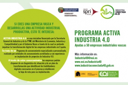 El Grupo SPRI y la Fundación EOI impulsarán la transformación digital de las empresas industriales