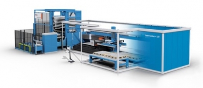 Máquina láser de fibra de alto rendimiento Laser Genius + LST de Prima Power