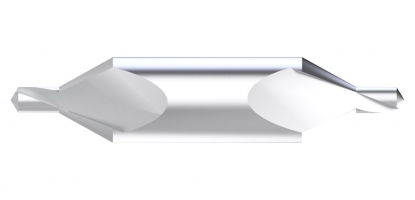 Broca de centrar en metal duro según DIN 333A 60º de Hepyc