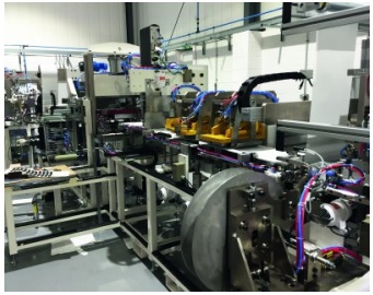 Las guías lineales de NSK son un elemento clave en las máquinas de fabricación de mascarillas