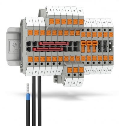 Bornas PTV con conexión 'push-in' vertical de Phoenix Contact