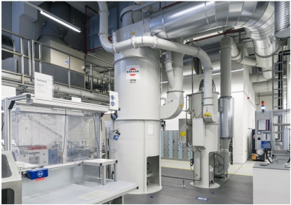 Depuradores húmedos VDN de Keller para polvos combustibles, explosivos, húmedos y adhesivos