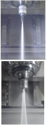 Pinzas cilíndricas herméticas de precisión sin o con refrigeración periférica de Laip