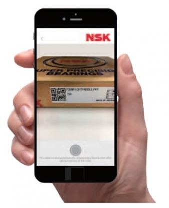 Aplicación móvil de NSK para rodamientos de precisión