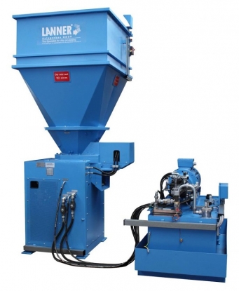 Trituradores de virutas de trabajo vertical de Lanner