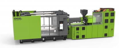 Inyectora rápida y compacta con altas fuerzas de cierre para packaging