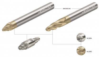 Fresas MDI de radio MD838 y MD839 Supreme de Walter