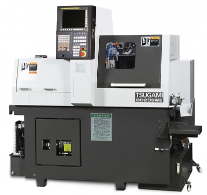 Torno de cabezal móvil Tsugami B0208 WE, con la máxima productividad