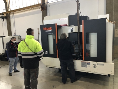VCN-530C, la nueva máquina Mazak para Industrias Michelena