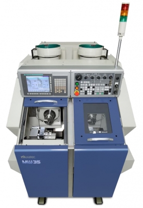 Torno de alta velocidad para mecanizado con doble husillo Muratec MW 35
