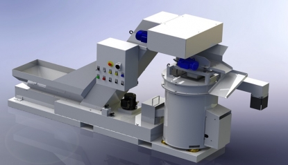 Sistema automático de tratamiento de viruta Minisystem de INDASS