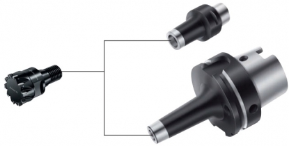 Fijación adecuada para fresas de escuadrar