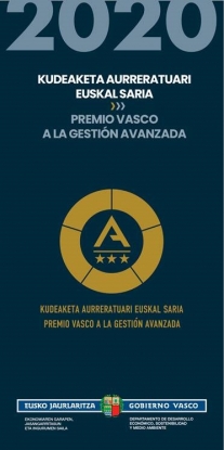 La gala del Premio Vasco a la Gestión Avanzada será exclusivamente en 'streaming'
